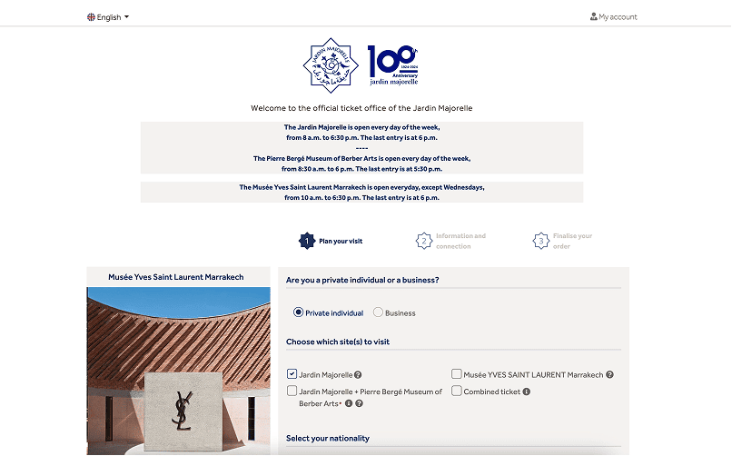 Majorelle Garden – Yves Saint Laurent